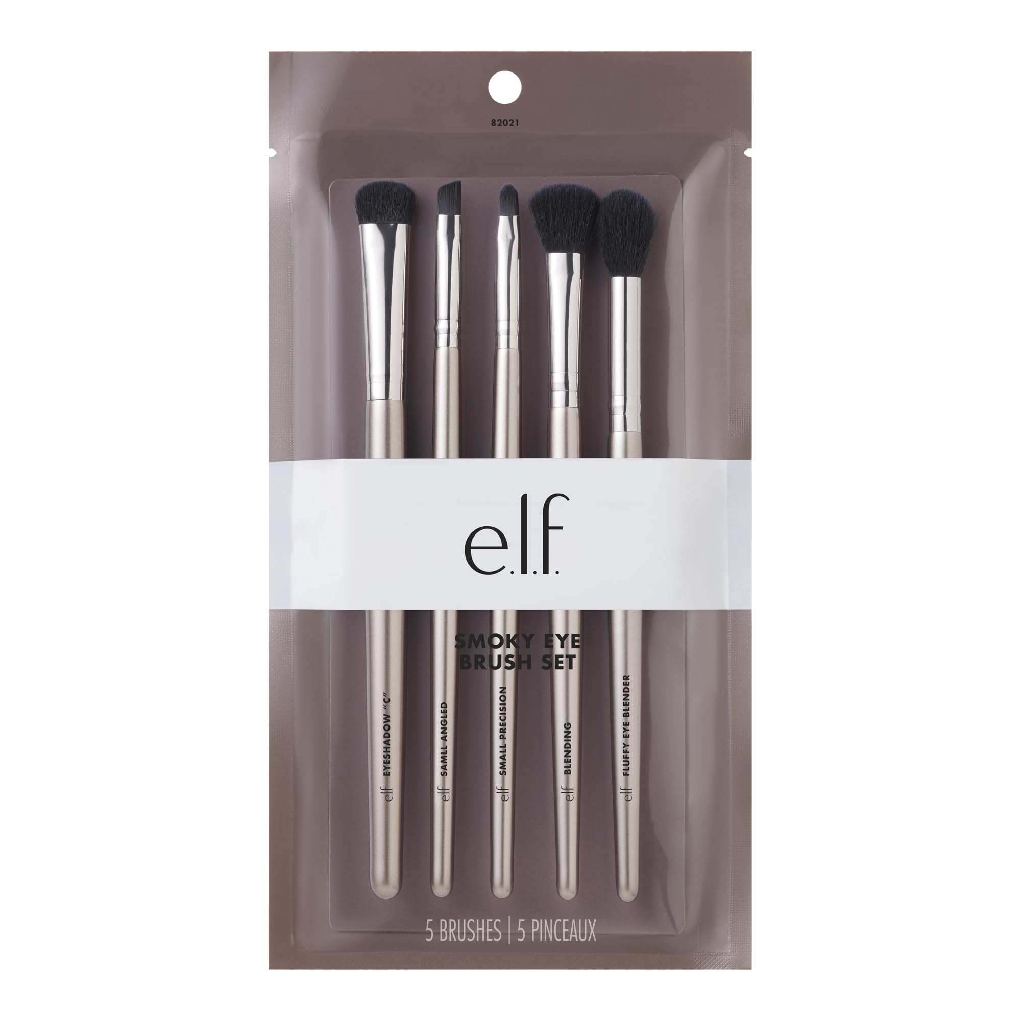 e.l.f. Smoky Eye Brush Kit – 5 Piece