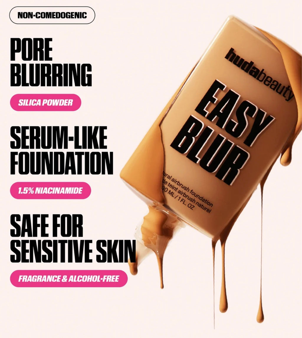 EASY BLUR NATURAL AIRBRUSH FOUNDATION WITH NIACINAMIDE - FULL SUZE