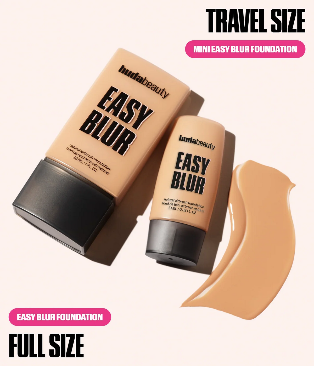 MINI EASY BLUR NATURAL AIRBRUSH FOUNDATION WITH NIACINAMIDE