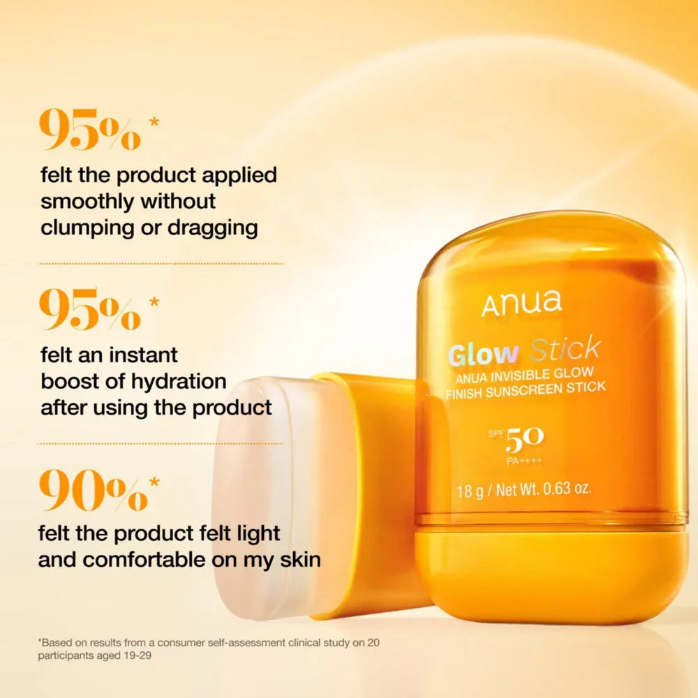 Anua Invisible Glow Finish Sunscreen Stick 18g